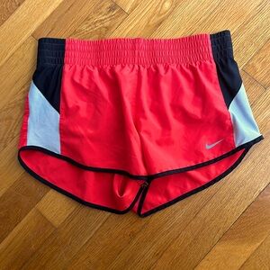 Red and black Nike shorts!! Like new!